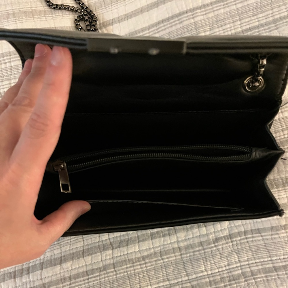 Black Studded Women's Bag - Picture 3 of 3